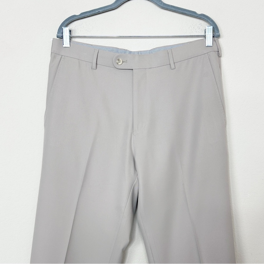 Peter Millar Mens Crown Sport Khaki Pants | Size 34 - Picture 2 of 10